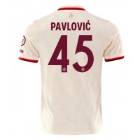 Echipament fotbal Bayern Munich Aleksandar Pavlovic #45 Tricou Treilea 2024-25 maneca scurta